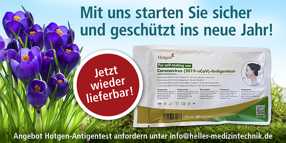 Hotgen Antigentest: Mit uns starten Sie sicher und geschützt ins neue Jahr