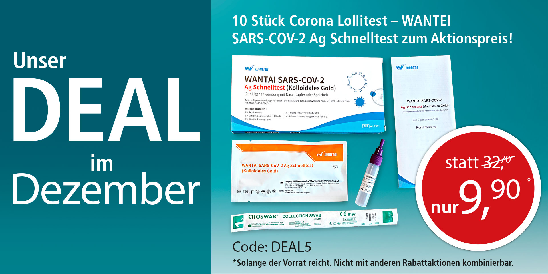 Unser Deal im Dezember