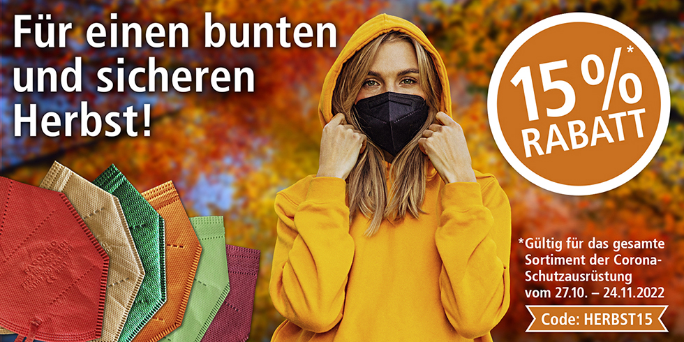 Herbstaktion  – jetzt shoppen und sparen!