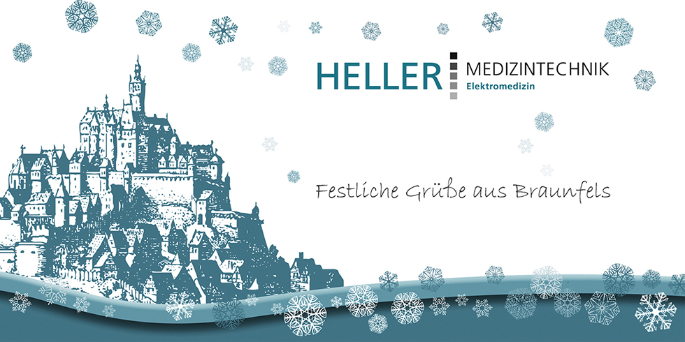 HELLER MEDIZINTECHNIK wünscht frohe Weihnachten!