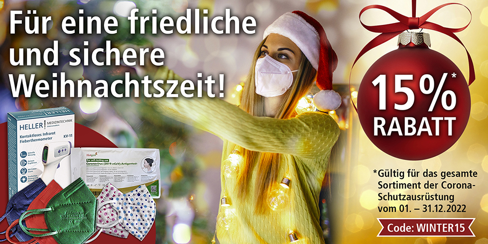 Weihnachtsaktion – jetzt shoppen und sparen!