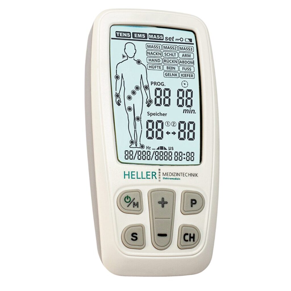 TENS & EMS Geräte zur Schmerztherapie - HELLER MEDIZINTECHNIK