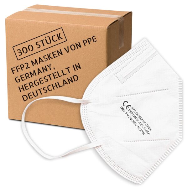 FFP2 masks Made in Germany box 300 pieces