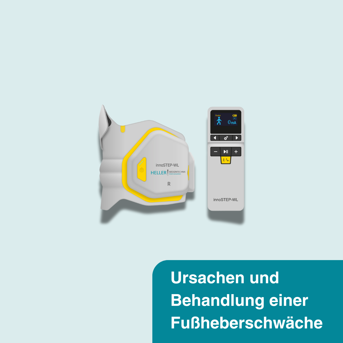 Die Behandlung einer Fußheberschwäche mit dem medizinischen Gerät innoSTEP-WL